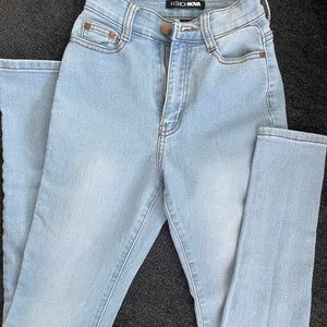 FashionNova Light Wash Jeans